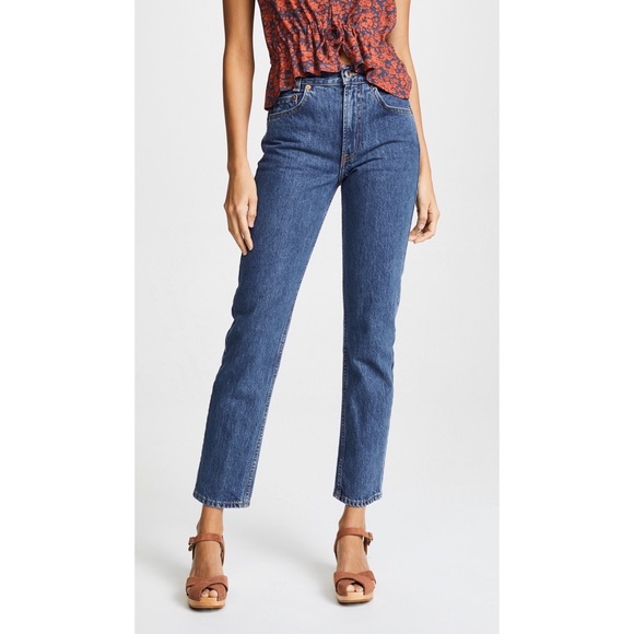 Re/Done Denim - RE/DONE Academy Fit Jeans in SAF wash